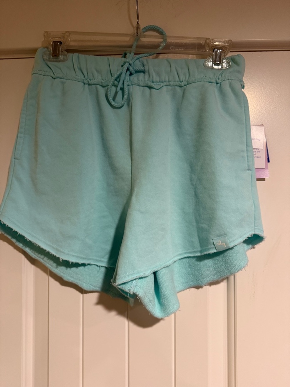 JoyLab Light Aqua Drawstring Athletic Lounge Shorts